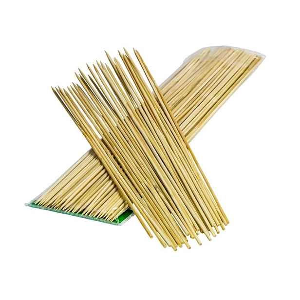 špejle 30cm, 100ks, uzenářské, balené, bambus