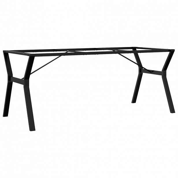 vidaXL Nohy k jídelnímu stolu Y rám 180 x 80 x 73 cm ocel