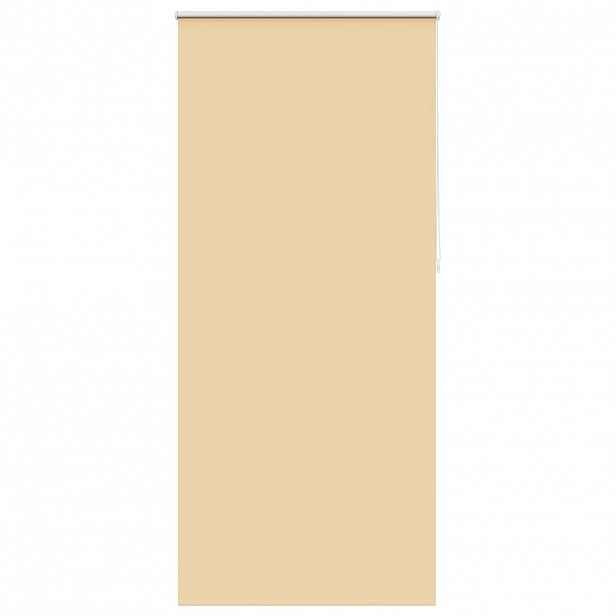 vidaXL Zatemňovací roleta 84,4 x 230 cm, šířka látky 80 cm, béžová