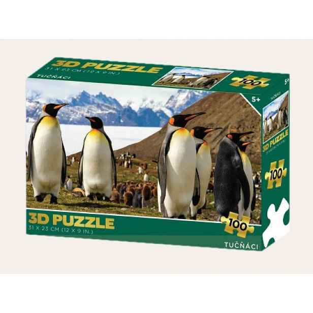 3D PRIME Puzzle 3D - Tučňáci