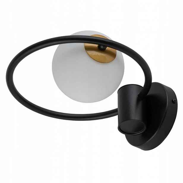 Nástěnná lampa Aqua Černá Skleněná 1xG9 Moderní Sigma Lighting