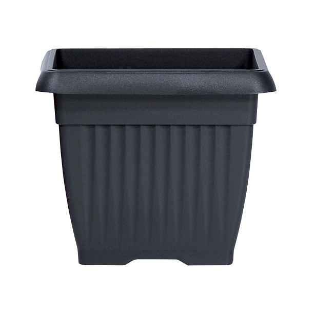 Prosperplast Květináč Terra antracit, varianta 19 cm