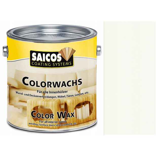 Saicos Colowachs Vosk Barevný Bílý 4009 2,5L