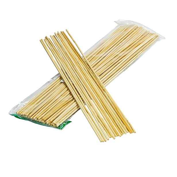 špejle 30cm, 100ks, hrocené, balené, bambus