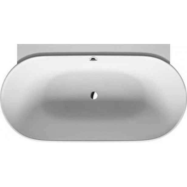 Volně stojící vana ke stěně Duravit Luv 180x95 cm DuraSolid 700433000000000