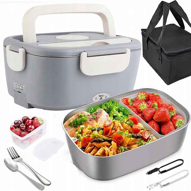 Elektrický Lunch Box Ohřívač Obědů Do Jídla Nádoba Domů 65W 1.5L
