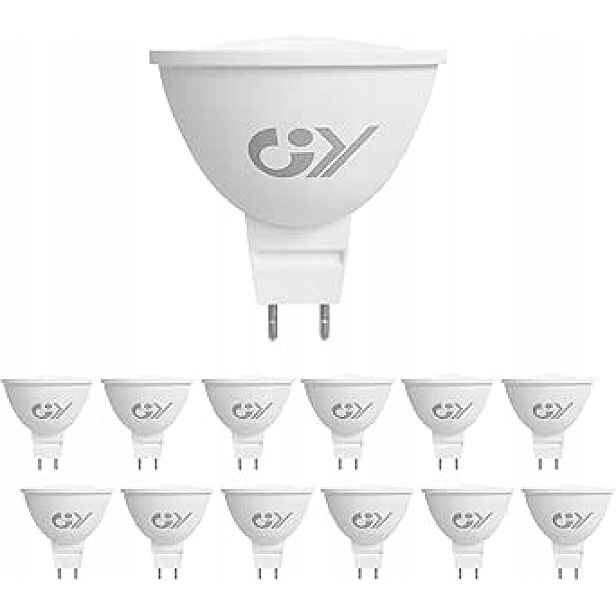 Gy Led žárovky MR16 4,5W 663LM, GU5,3 12 kusů