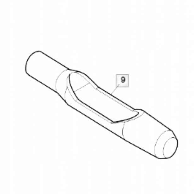 Prázdný kolík pro provzdušňovač 7/8, Solid, Side Eject, Precision Premium, 6.0, 3/