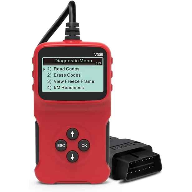 Diagnostický Skener Tester Chybových Kódů OBD2 Počítač Ricokey V309 Pro