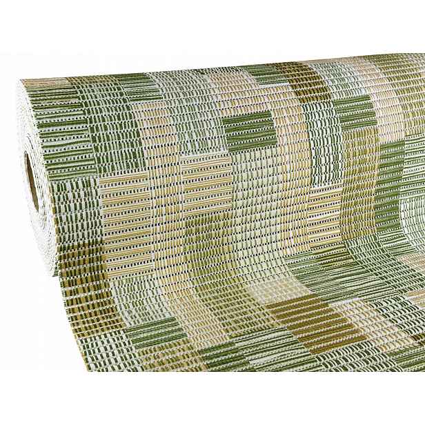 Koupelnová podložka na metry Kobereček na míru Pěna Zelená 400x65 cm