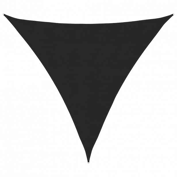 vidaXL Stínící plachta oxford trojúhelníková 4,5 x 4,5 x 4,5 m černá