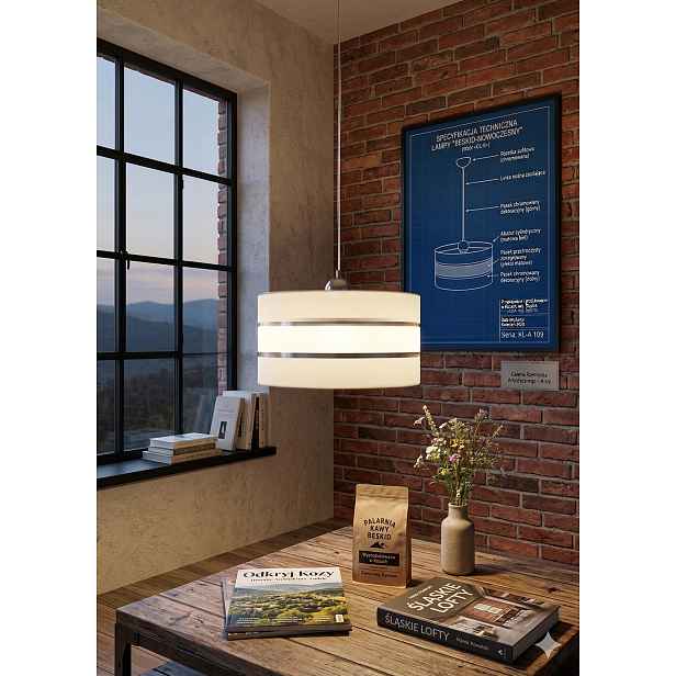 Euro-Lamp Závěsná lampa Abažur Ab II 300 mm Šedá Mat 1X60W Výrobce