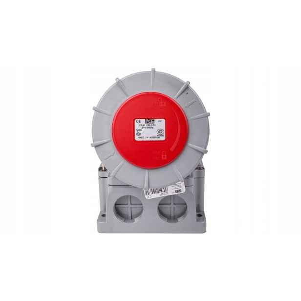 Elektrická Zásuvka hermetická pevná 63A 3P+Z 400V Ip 67