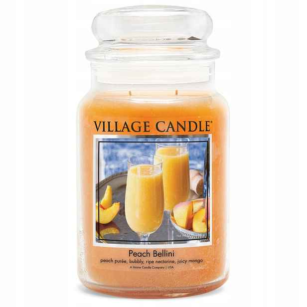 Velká svíčka Peach Bellini Village Candle