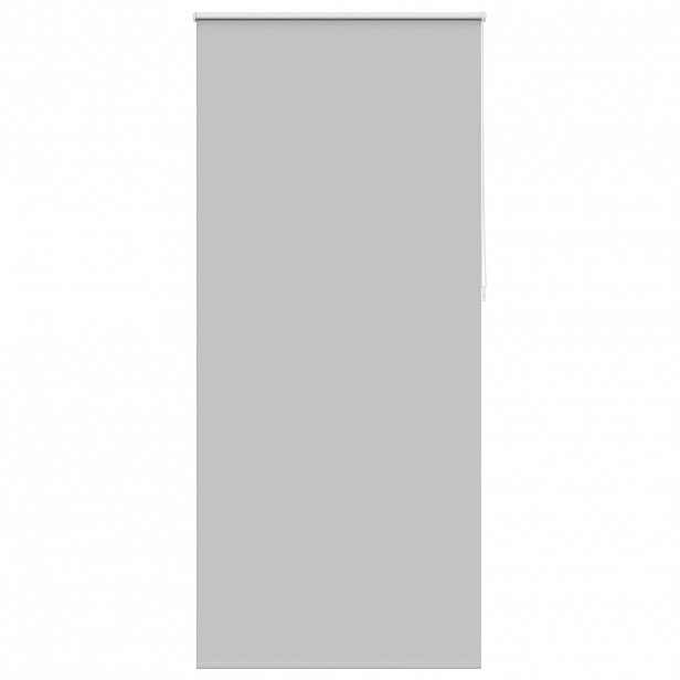 vidaXL Zatemňovací roleta 84,4 x 230 cm, šířka látky 80 cm, šedá