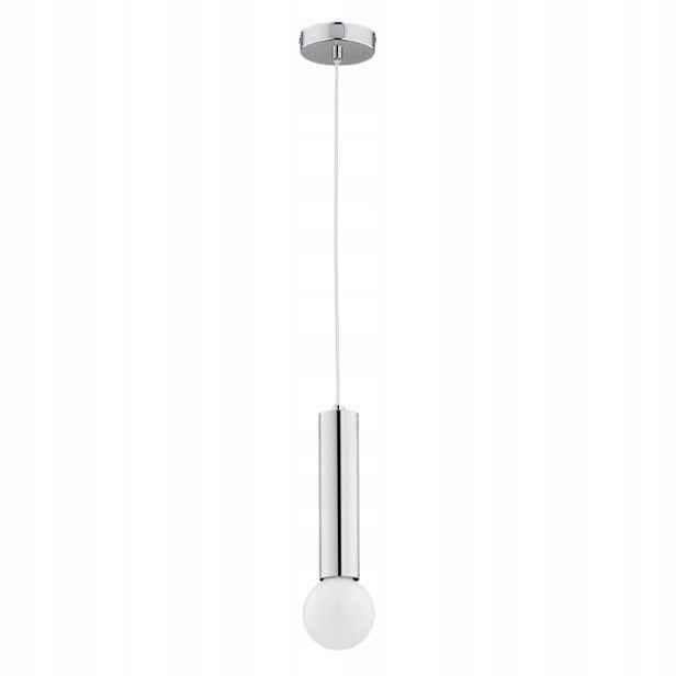 Závěsná lampa Alfa Jazz 1xE27 15W Chrom Industriální stropní