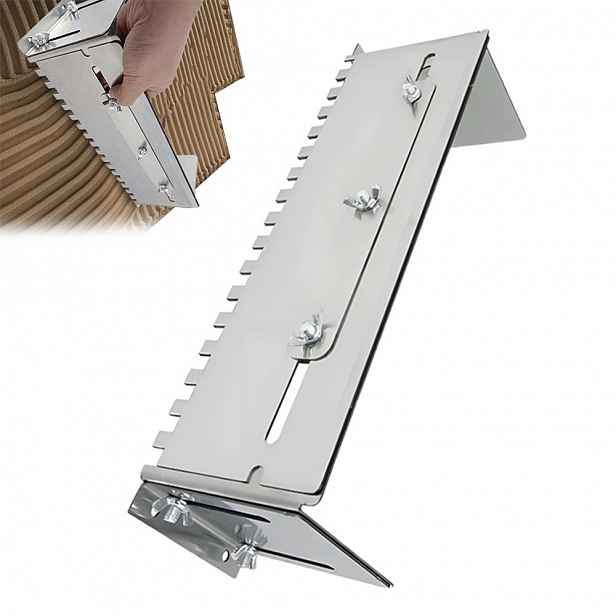 Zubová stěrka ozubená stěrka z z nerezové oceli 600 mm