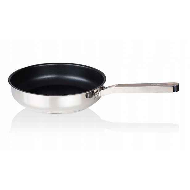 Husla Kuchyňská Pánev Z Nerezové Oceli 24 CM 73961 Tlusté Dno Indukce