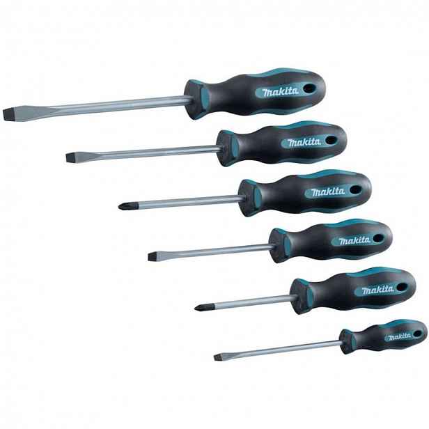 Makita - 6dílná sada šroubováků E-10512
