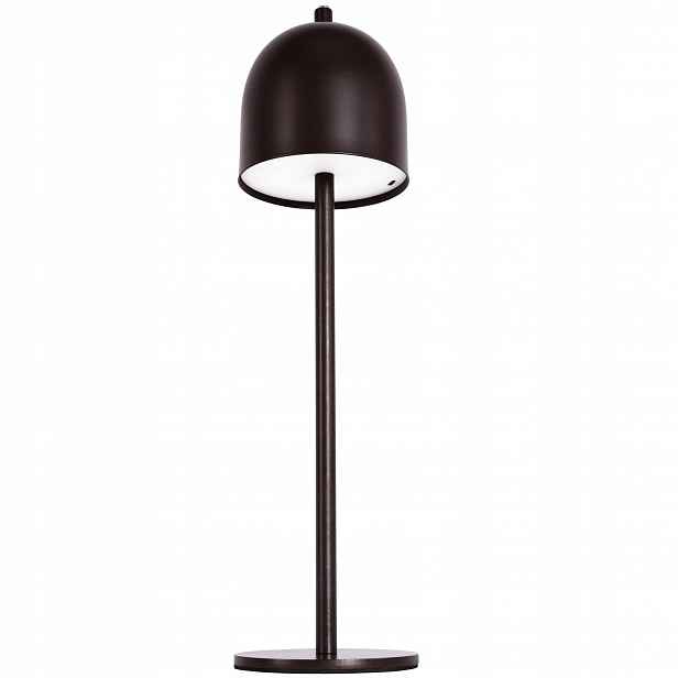 Noční Lampa Stolní Led na Akumulátor Usb Hnědá Bezdrátová