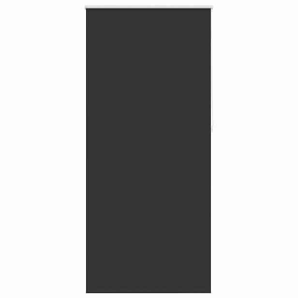 vidaXL Zatemňovací roleta 84,4 x 230 cm, šířka látky 80 cm, černá