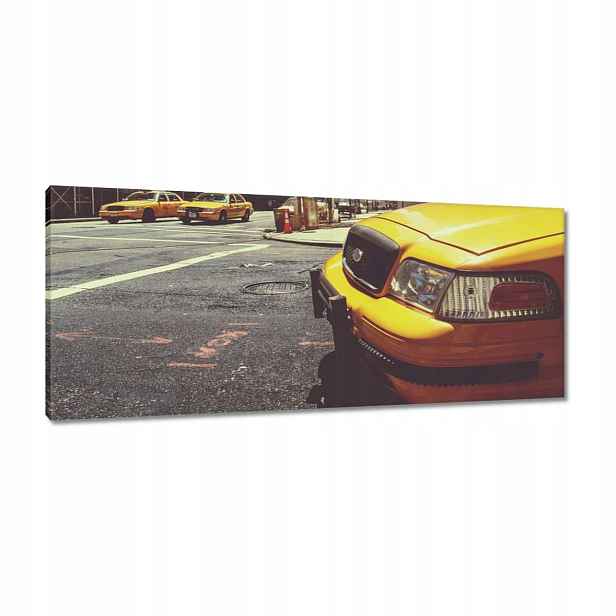 Obrazy 100x40 Žluté taxíky Taxi