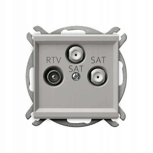 Sonata Kaszmir Rtv-sat zásuvka se dvěma Sat výstupy GPA-R2S/m/82 Ospel