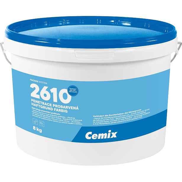 Penetrace probarvená Cemix 2610 bílá 8 kg