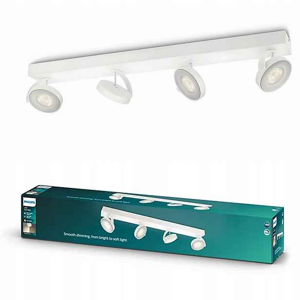 stropní svítidlo Led reflektor 18W 2000lm 2700K Bílá Clockwork Philips