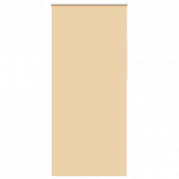 vidaXL Zatemňovací roleta 104,4 x 230 cm, šířka látky 100 cm, béžová