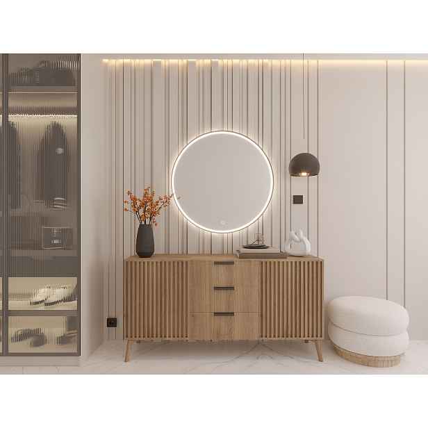 Zrcadlo Divissi Rozměry: 80 cm, Varianta: Osvětlení L