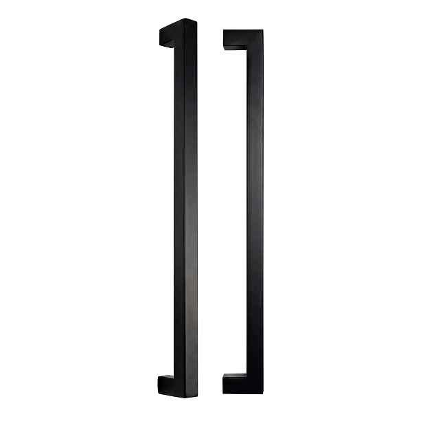 Klika Rukojeť Pro Sprchové Dveře Rea 01 Černá Saténová Matná Loftová Vertikální