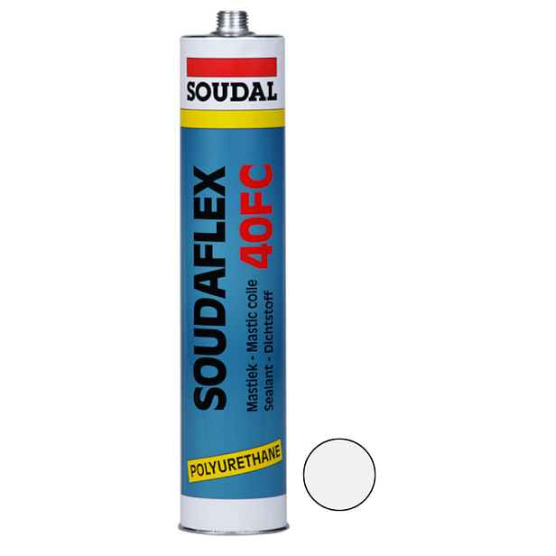 Tmel polyuretanový Soudal SOUDAFLEX 40 FC bílý 310 ml