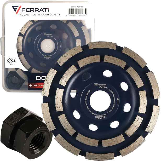 Diamantový Diamantový kotouč Dgw-f 125 mm Doppio Ferrati