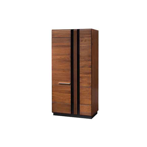 Szynaka Šatní skříň Porti 70 95 cm z masivu dub antický