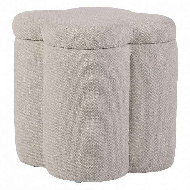 Xora TABURET, textil, 43/46/43 cm