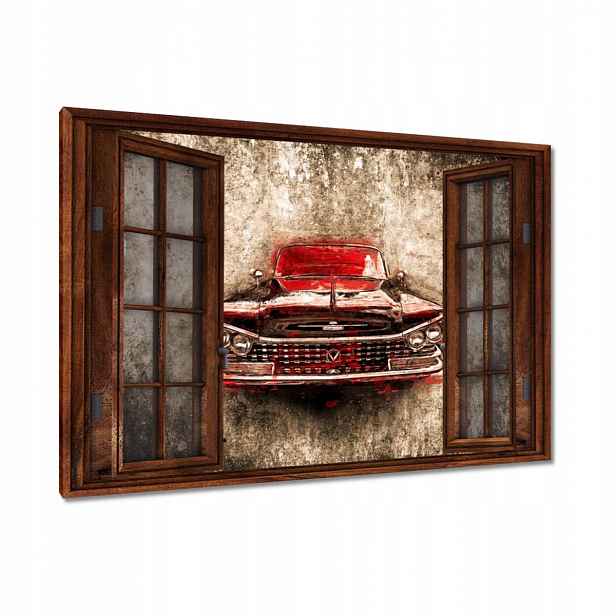 Obrazy 120x80 Červený Buick