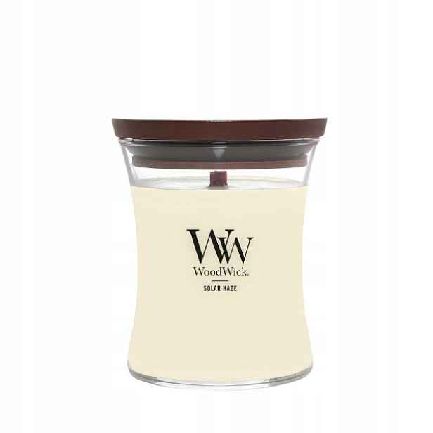 Vonná svíčka Woodwick Medium Solar Haze 275g Dárek
