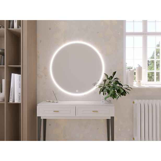 Zrcadlo Elistul Rozměry: 60 cm, Varianta: Osvětlení A