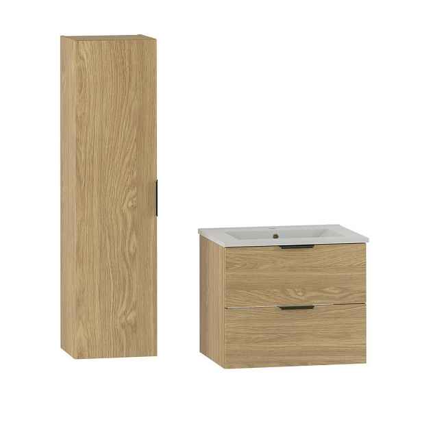 Petits-meubles KOUPELNOVÝ NÁBYTEK 60cm Astrid 2er-Set Dřevo