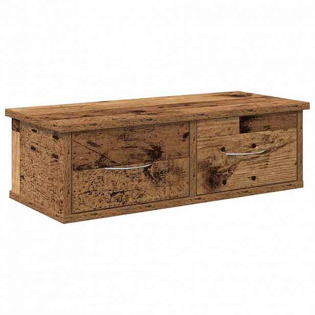 vidaXL Nástěnná skříňka old wood 60x26x18,5 cm kompozitní dřevo