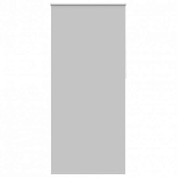 vidaXL Zatemňovací roleta 104,4 x 230 cm, šířka látky 100 cm, šedá