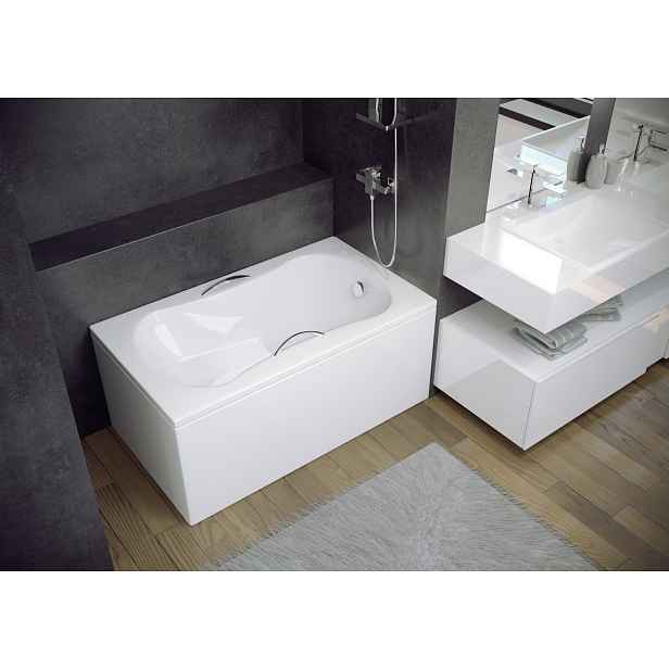 BESCO Olsen Spa  Aria VANARIA120REH+VANARIA120REHNO - Obdélníková vana ARIA REHAB