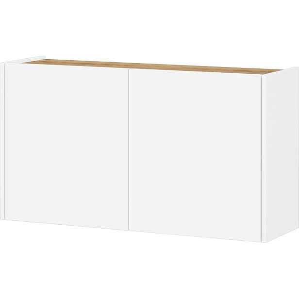 Bílá závěsná skříňka v dekoru dubu 93x52x29 cm Libbiano – Germania