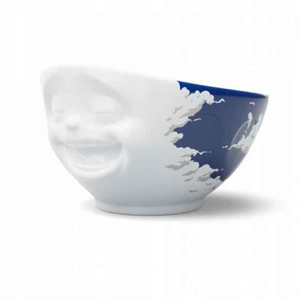 Miska Laughing Heavenly smajlík 3D porcelán Tassen