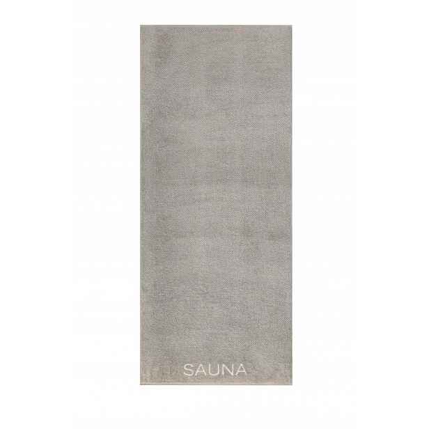 Plážový ručník Pure 80x200 kamenný froté 500 g/m2 100% bavlna Cawoe