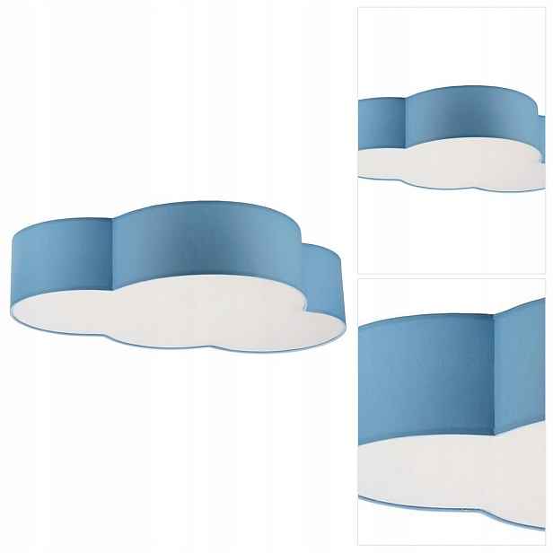 Stropní svítidlo Cloud bílá klasika čtyři zdroje v jídelně Tk Lighting