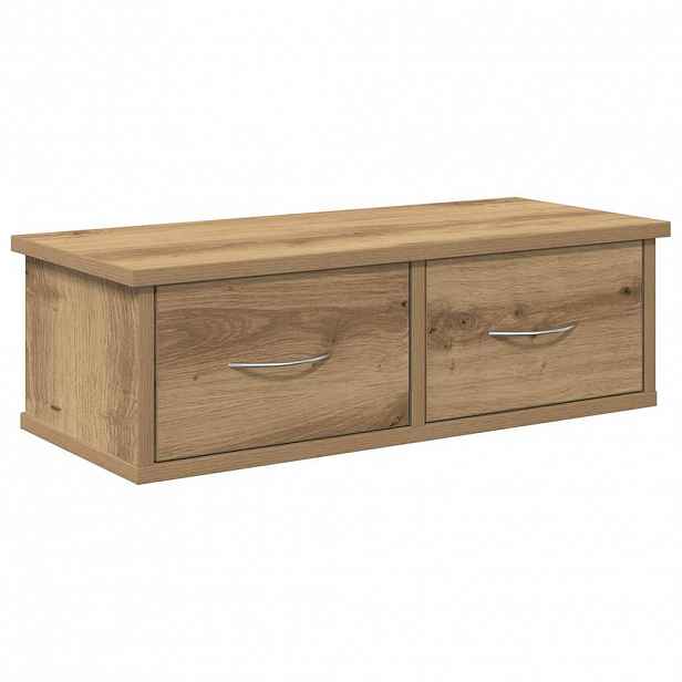vidaXL Nástěnná skříňka dub artisan 60x26x18,5 cm kompozitní dřevo