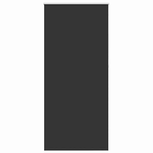 vidaXL Zatemňovací roleta 104,4 x 230 cm, šířka látky 100 cm, černá