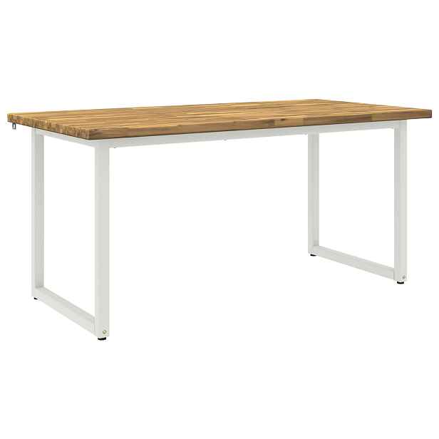 vidaXL Čtvercový jídelní stůl 160 x 70 x 75 cm Masivní akátové dřevo